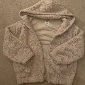GAP Cream Kids Sherpa Hoodie